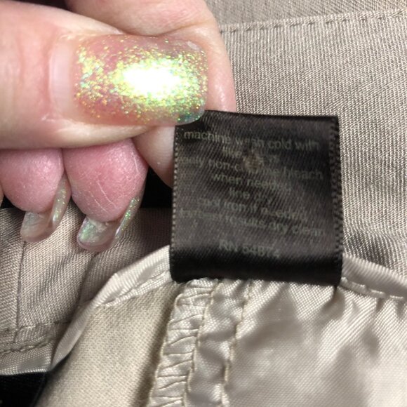 The Limited Capri Womens Size 8 Tan Stretch Front and Back Pockets Casual Travel - Picture 5 of 6